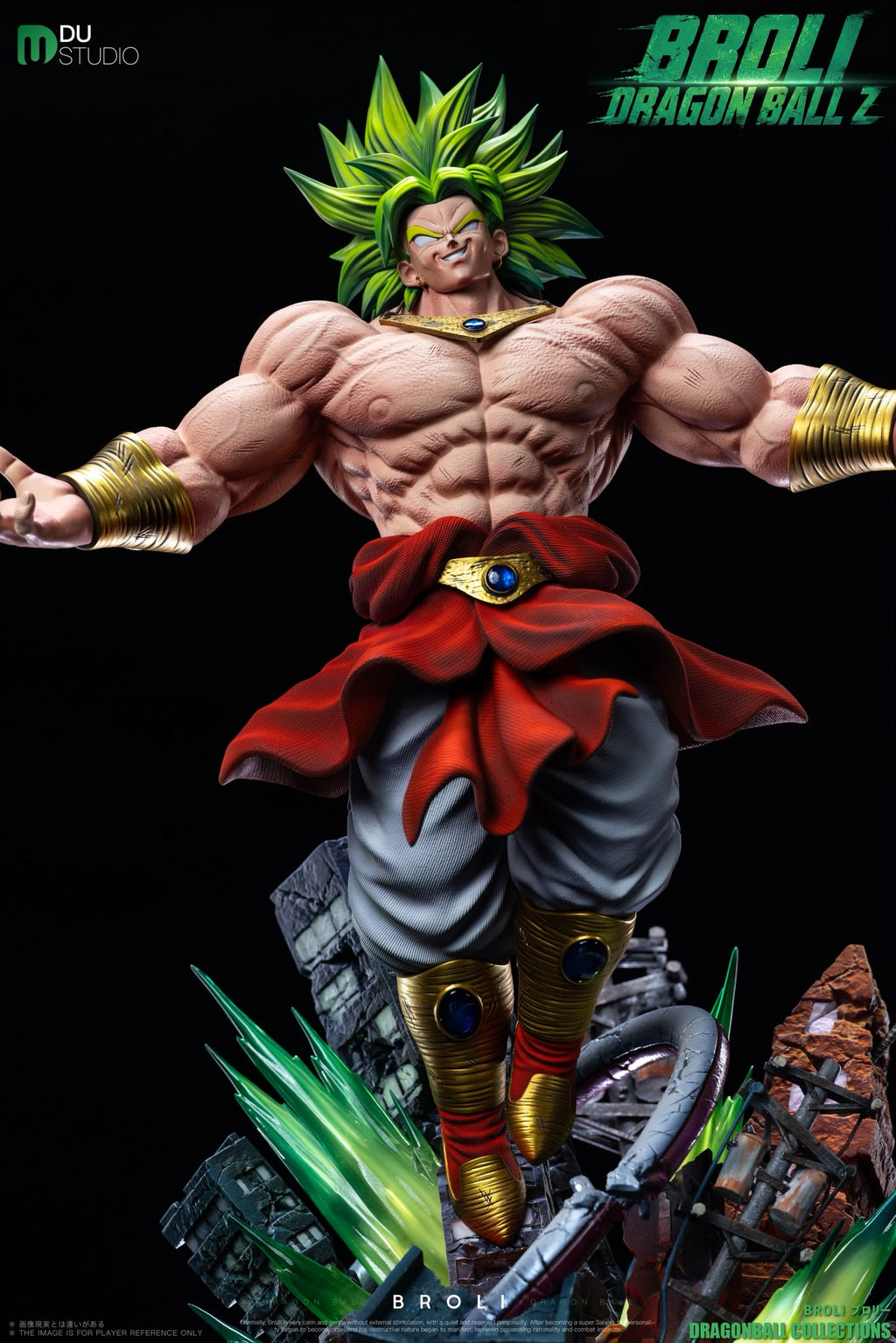 Du Studio DBZ Awakening Broly Resin Statue
