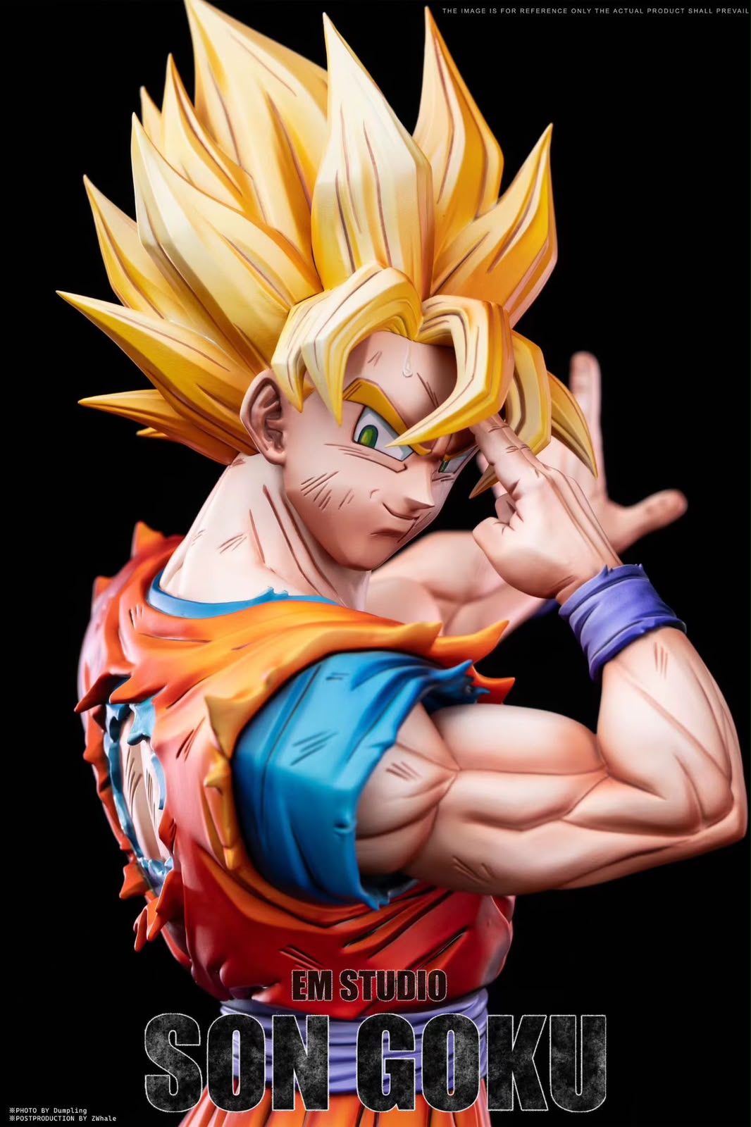 EM Studio DBZ Good-Bye Goku Resin Bust Statue (pre-order)