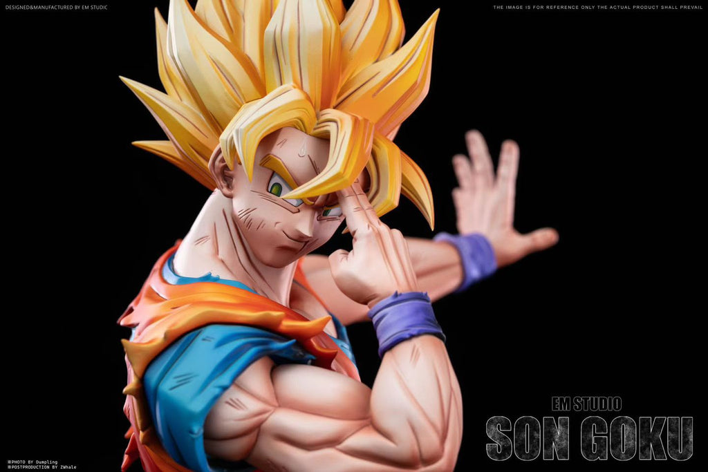 EM Studio DBZ Good-Bye Goku Resin Bust Statue (pre-order)