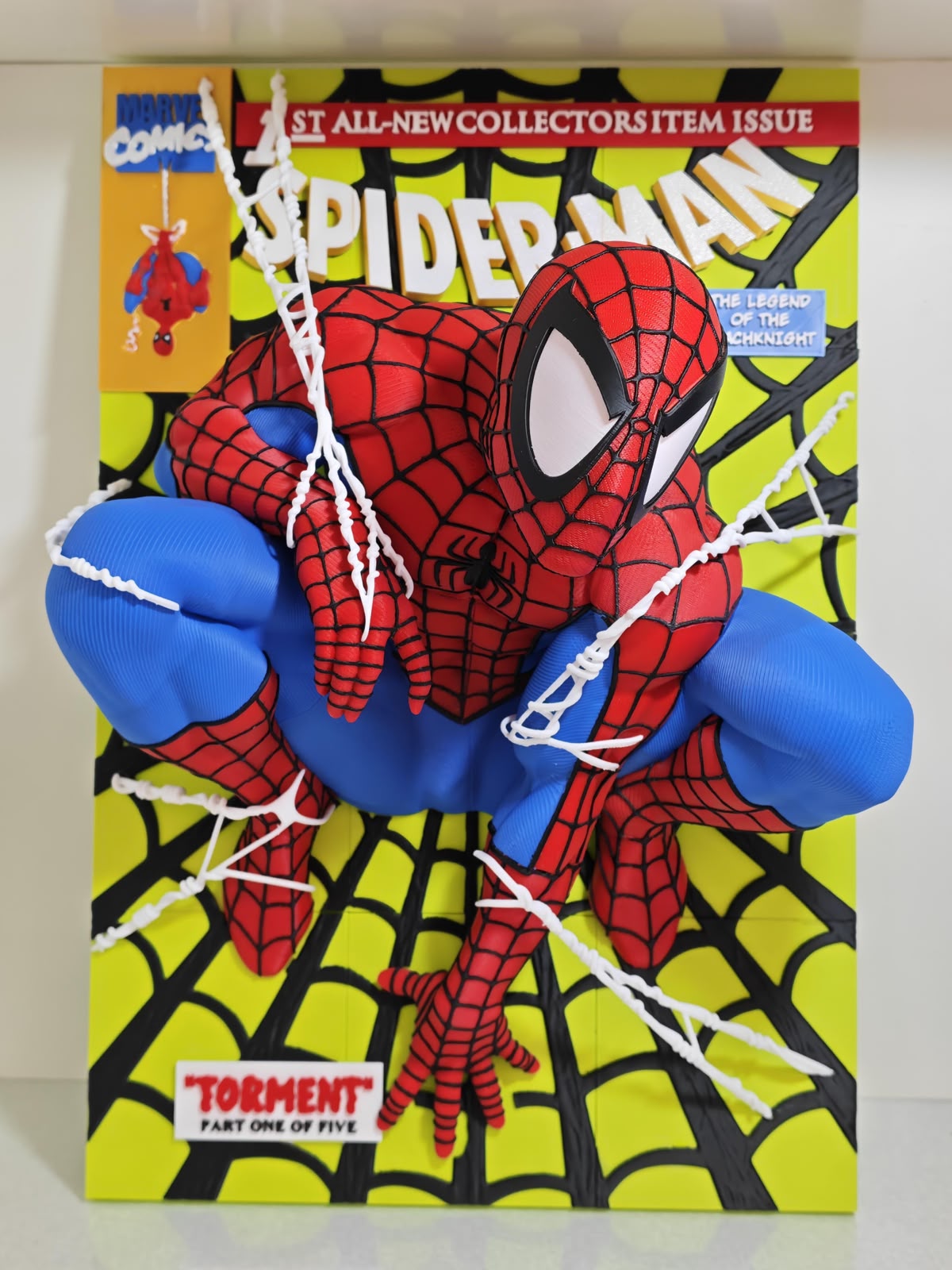 Evil Battle Studio 3D Printing Spider Man Statue