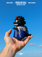 James Lee -  Mini Crazilla Girl Original Designer Cute Monster Trend Toy Figurine