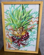 Fans Thanksgiving Offer ->Broly Hand Painting Picture