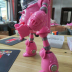 FJ Model DBZ Red Riddon Robot Figure