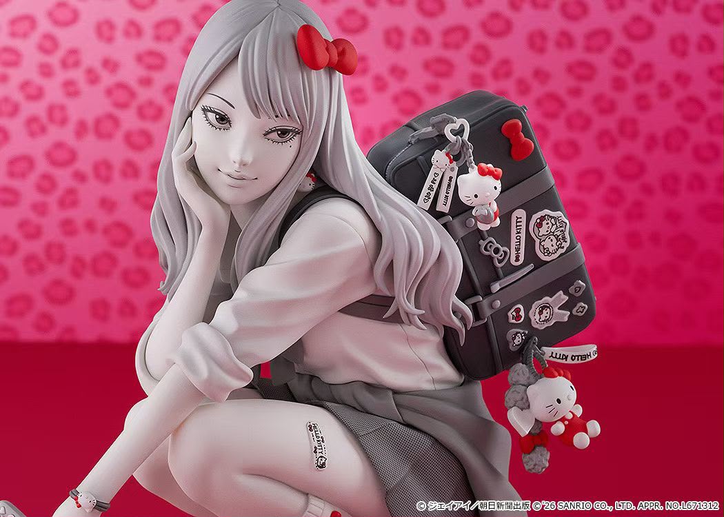 G.S.Collection Gyaru Tomie X Hello Kitty PVC Statue (pre-order)