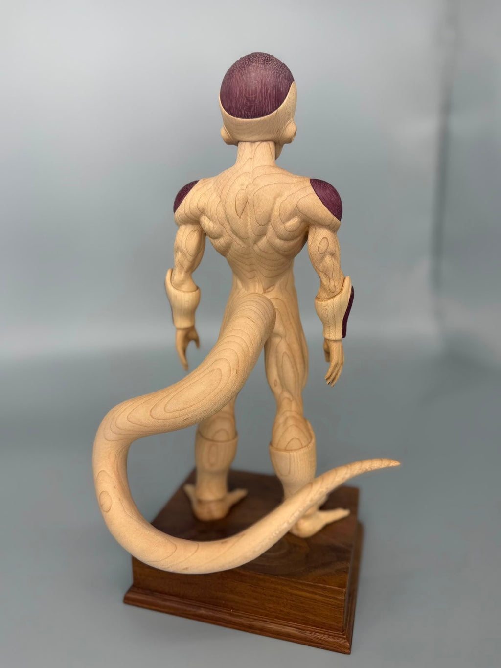Glass Wood Studio Freeza Wooden Statue