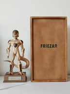 Glass Wood Studio Freeza Wooden Statue