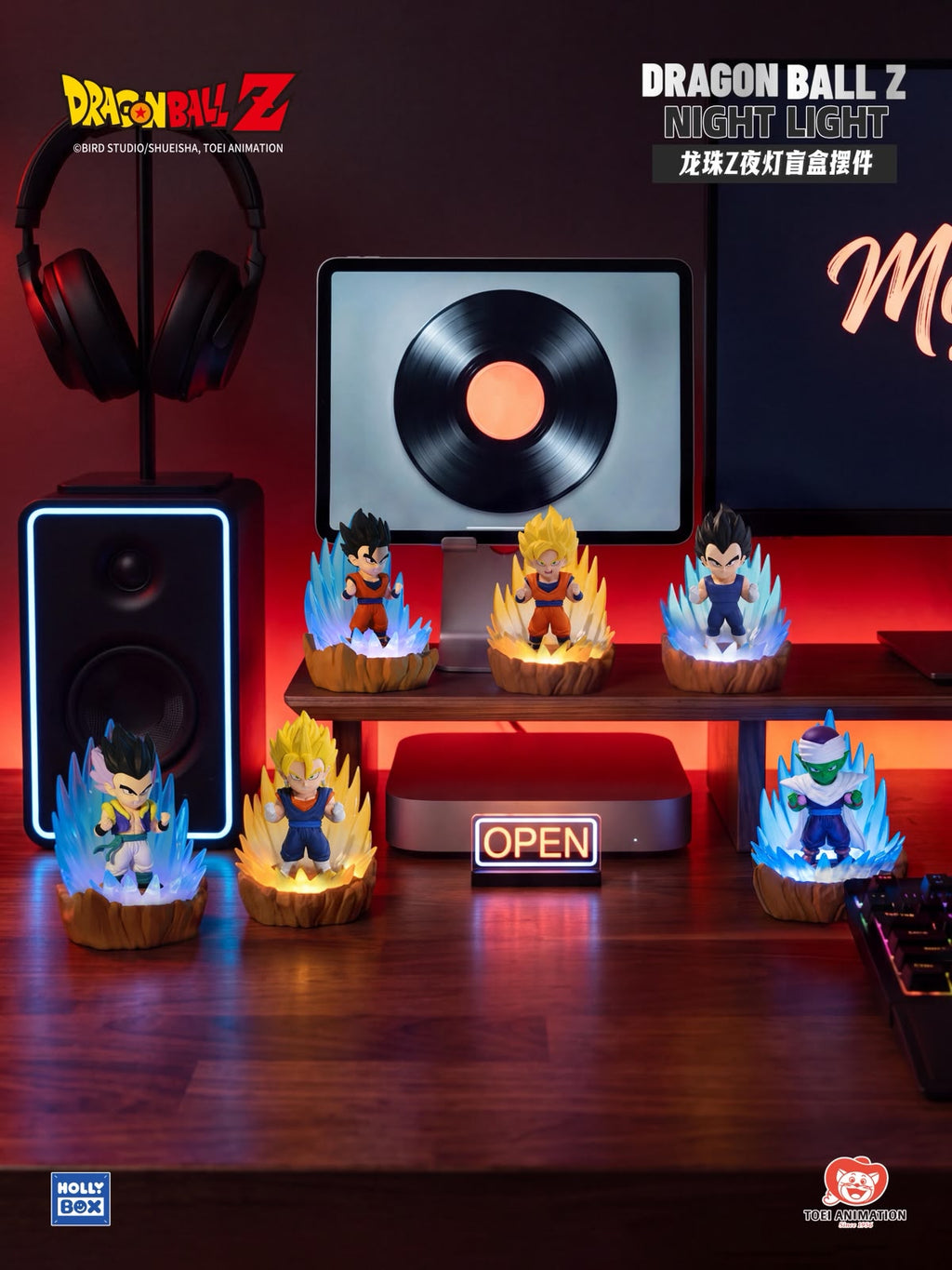Hollbox X Dragonball Set Goku Night Light Blind Box Set of 6