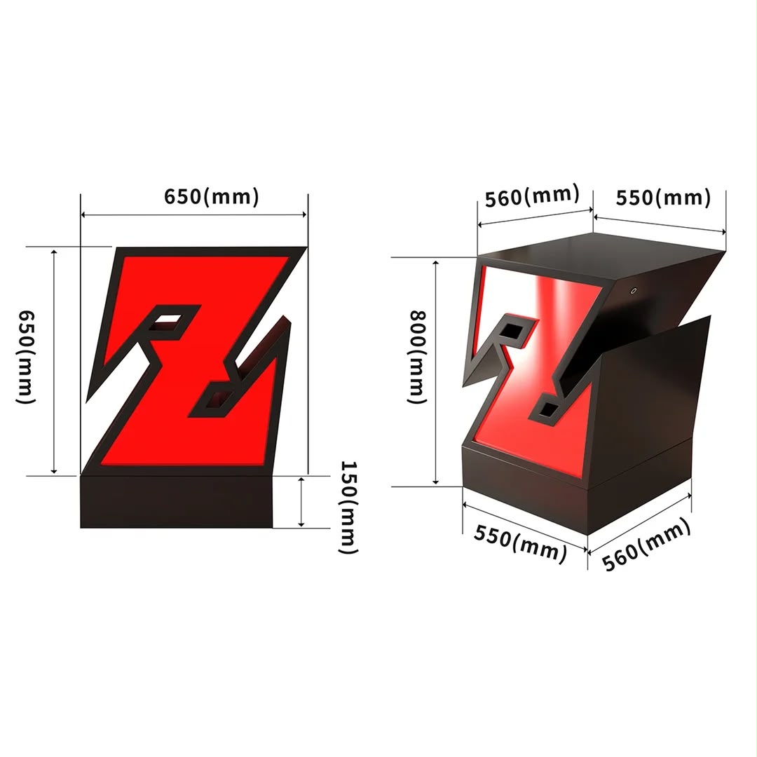 Hungu Studio DBZ LED Metal Base For Statue Display