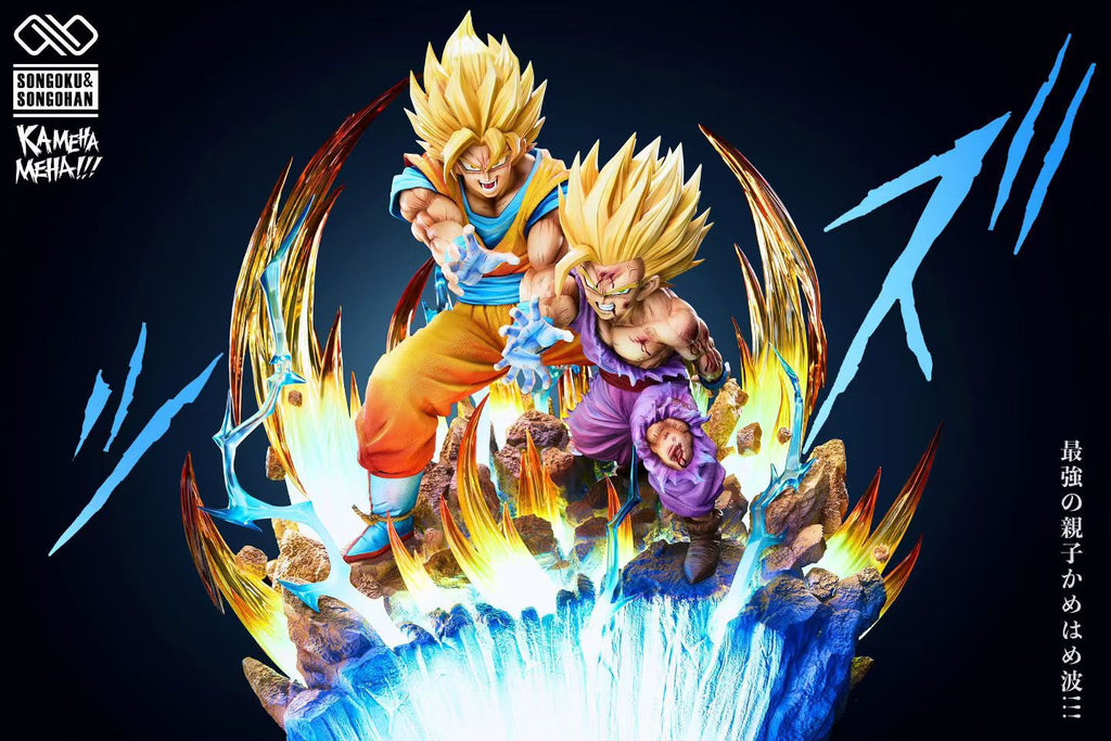 Infinite Studio DBZ Father & Son Goku Gohan Resin Statue DX Edition (pre-order)