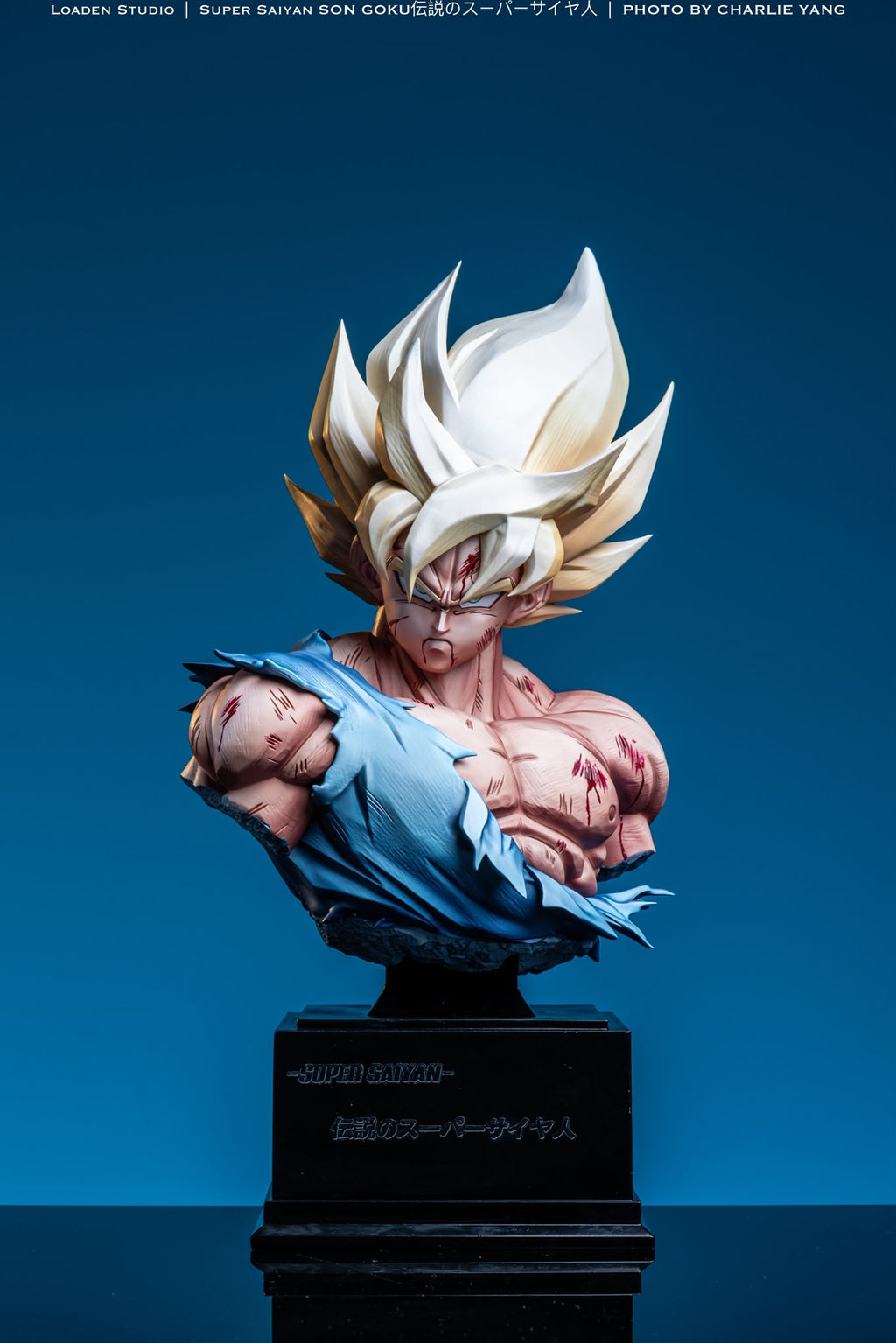 LoaDen Studio DBZ SS Goku Resin Bust Statue (pre-order)