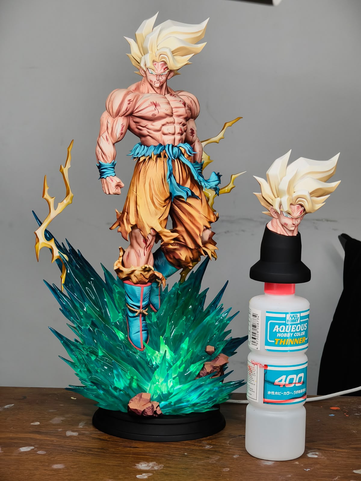 LP Studio DBZ SS Goku Resin Statue (pre-order)