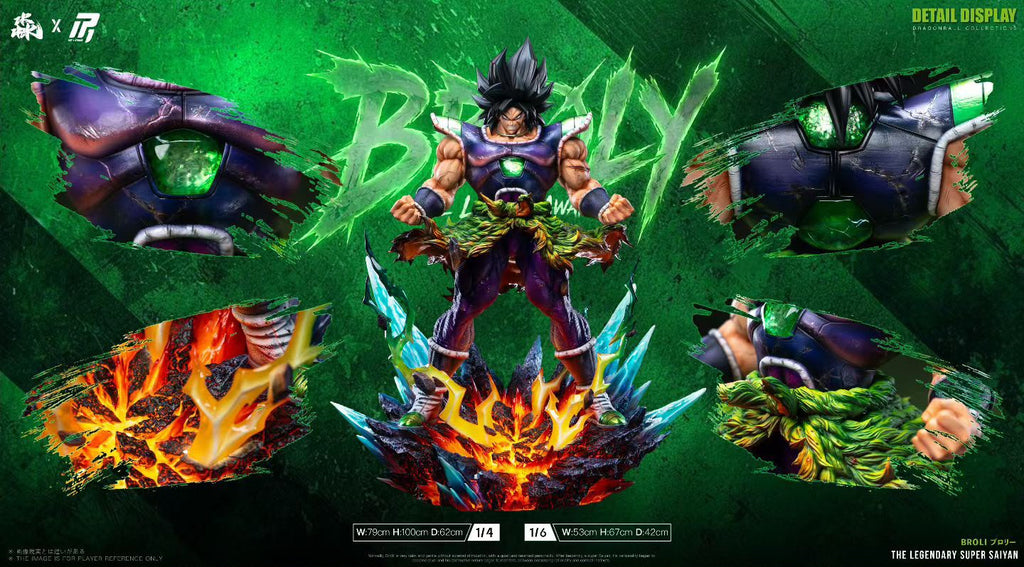 Miao X Top 1 Studio DBZ Broly Resin Statue (pre-order)