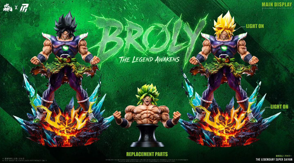 Miao X Top 1 Studio DBZ Broly Resin Statue (pre-order)
