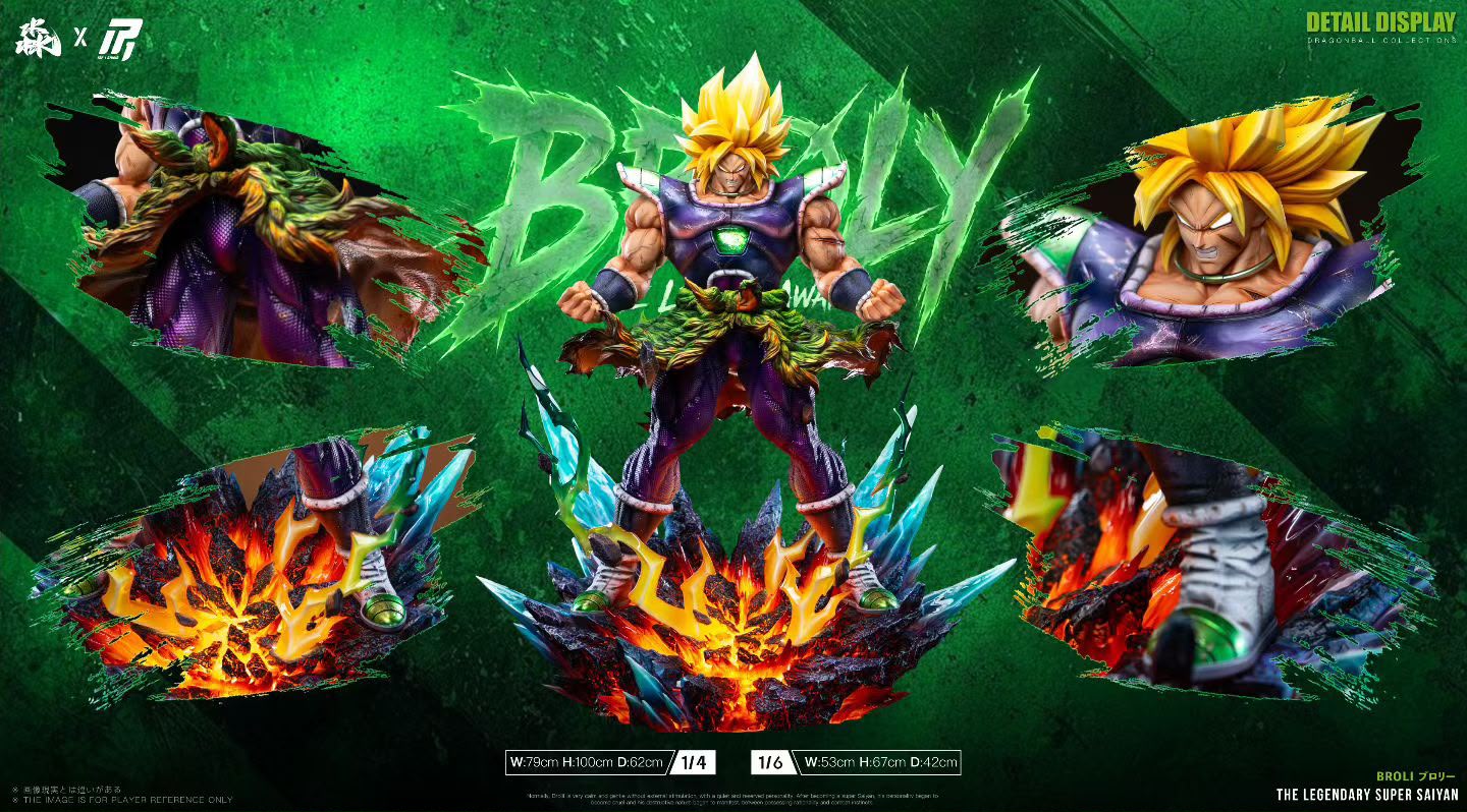 Miao X Top 1 Studio DBZ Broly Resin Statue (pre-order)