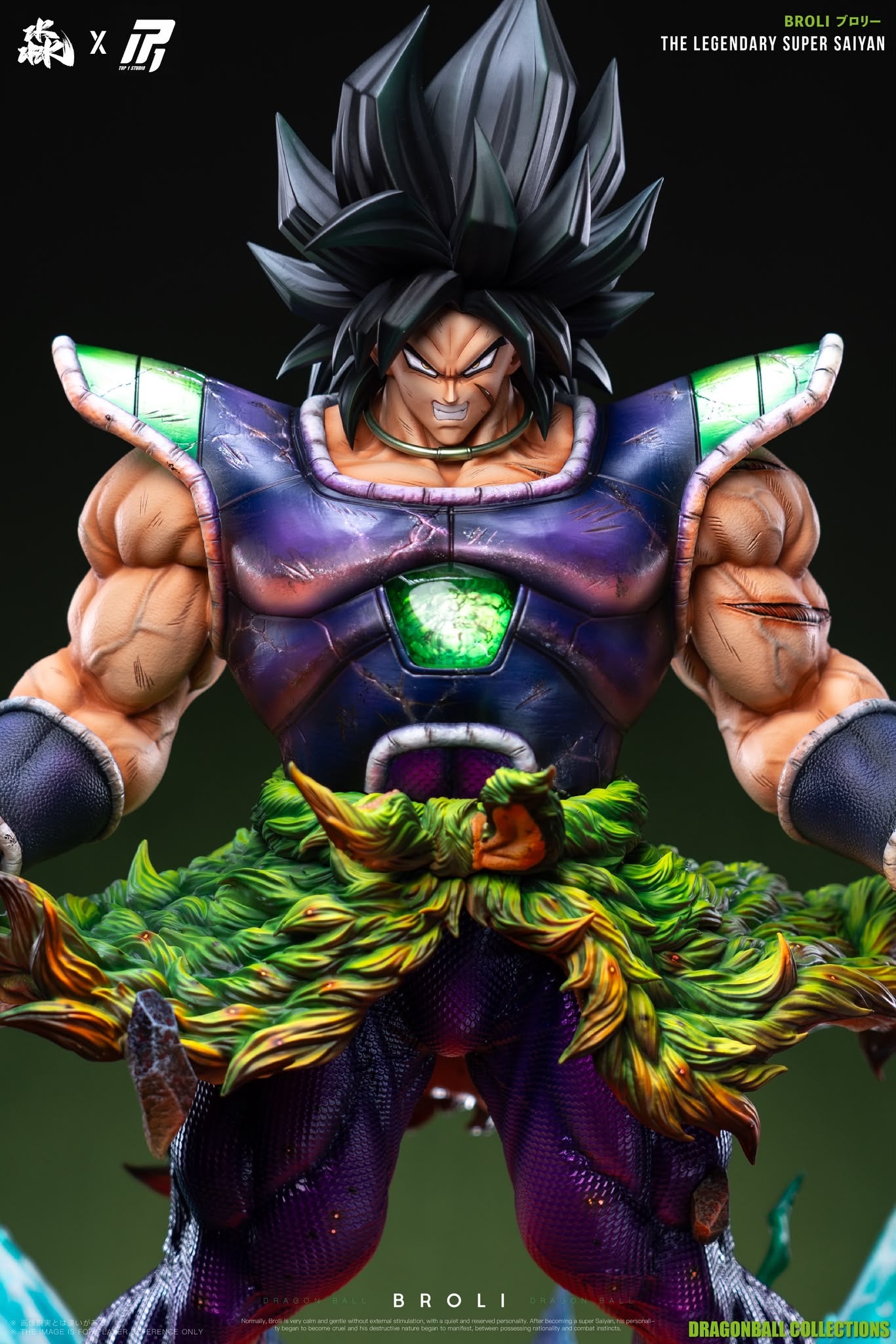 Miao X Top 1 Studio DBZ Broly Resin Statue (pre-order)