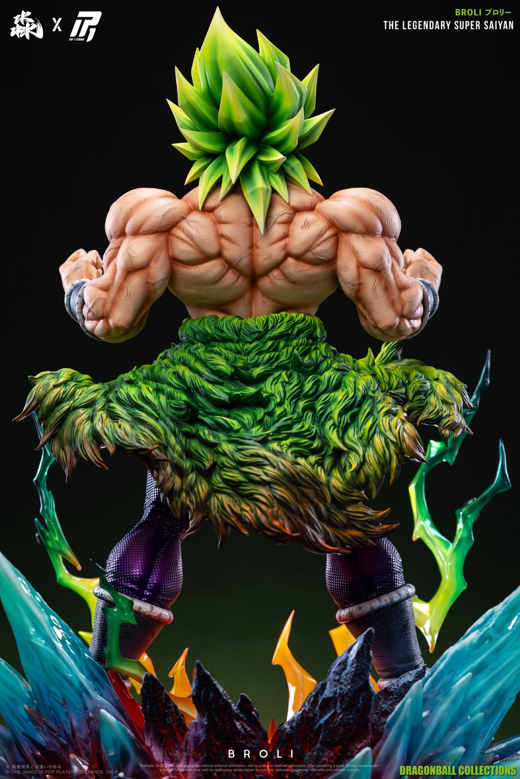 Miao X Top 1 Studio DBZ Broly Resin Statue (pre-order)