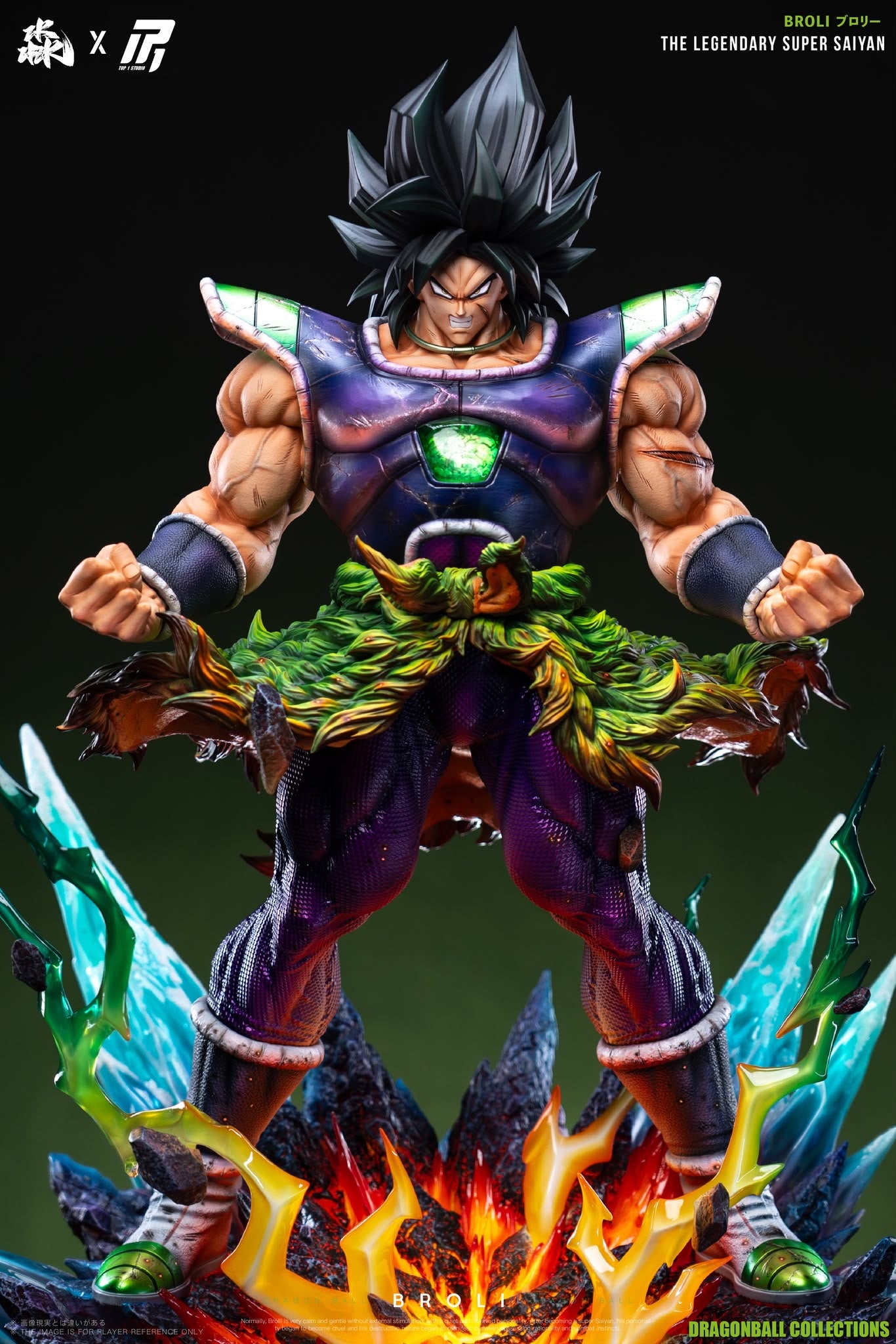 Miao X Top 1 Studio DBZ Broly Resin Statue (pre-order)