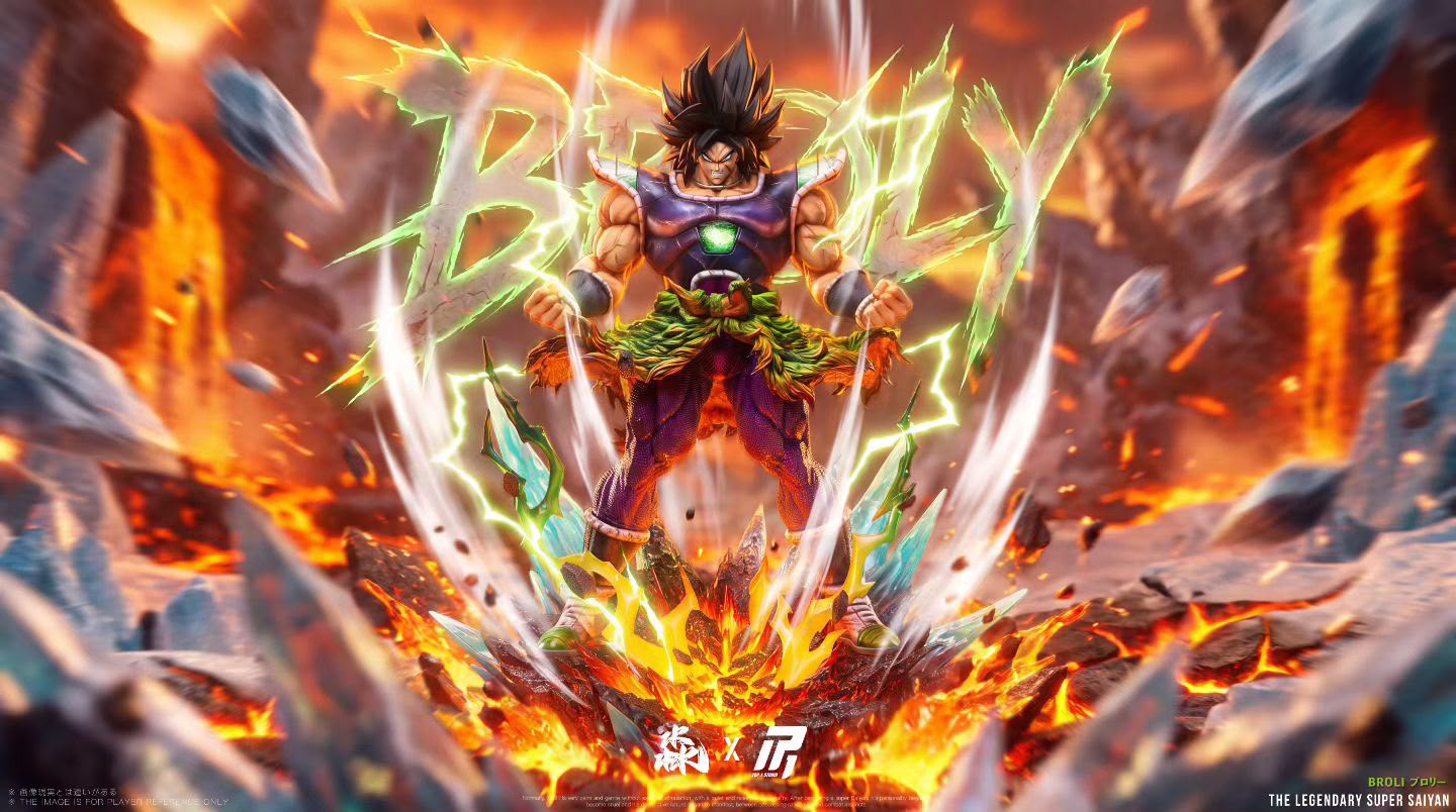 Miao X Top 1 Studio DBZ Broly Resin Statue (pre-order)