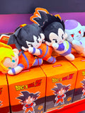 Miniso X Dragonball Vegeta Freeza Goku Lying Plush Set of 4