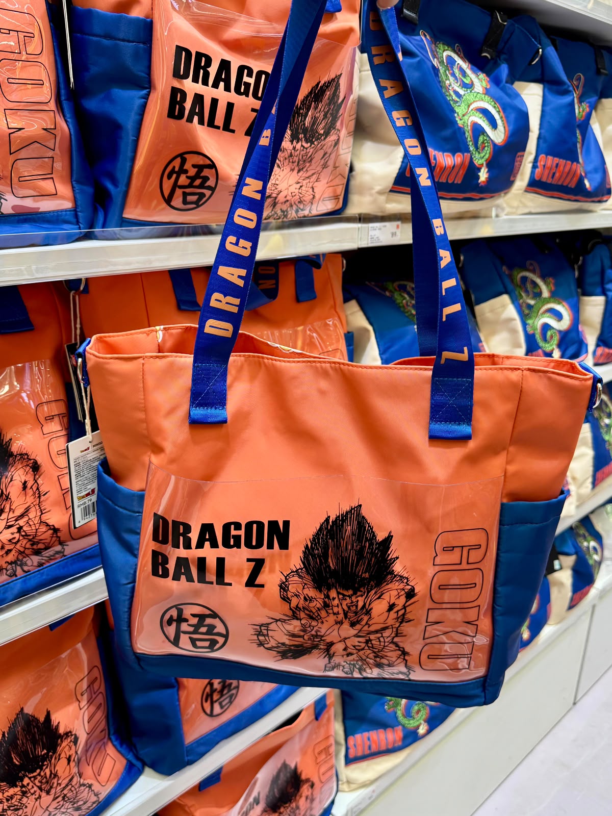 Minison X Dragonball Goku Tote Bag