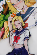 Old Zhao Studio DBZ JK School Girl Android 18 Fridge Magnet Bottle Opener