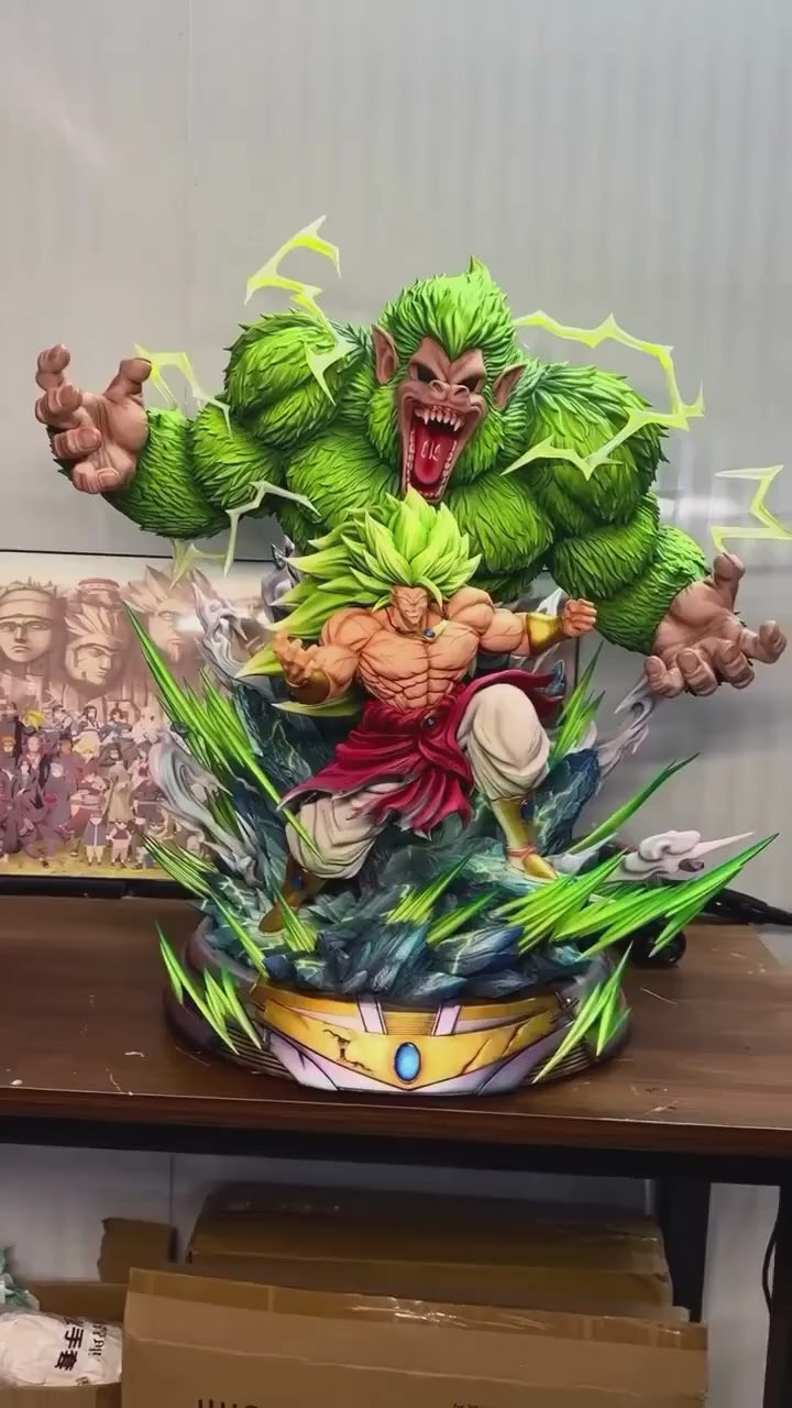 Billion Beast Studio DBZ Broly Ohzaru Resin Statue