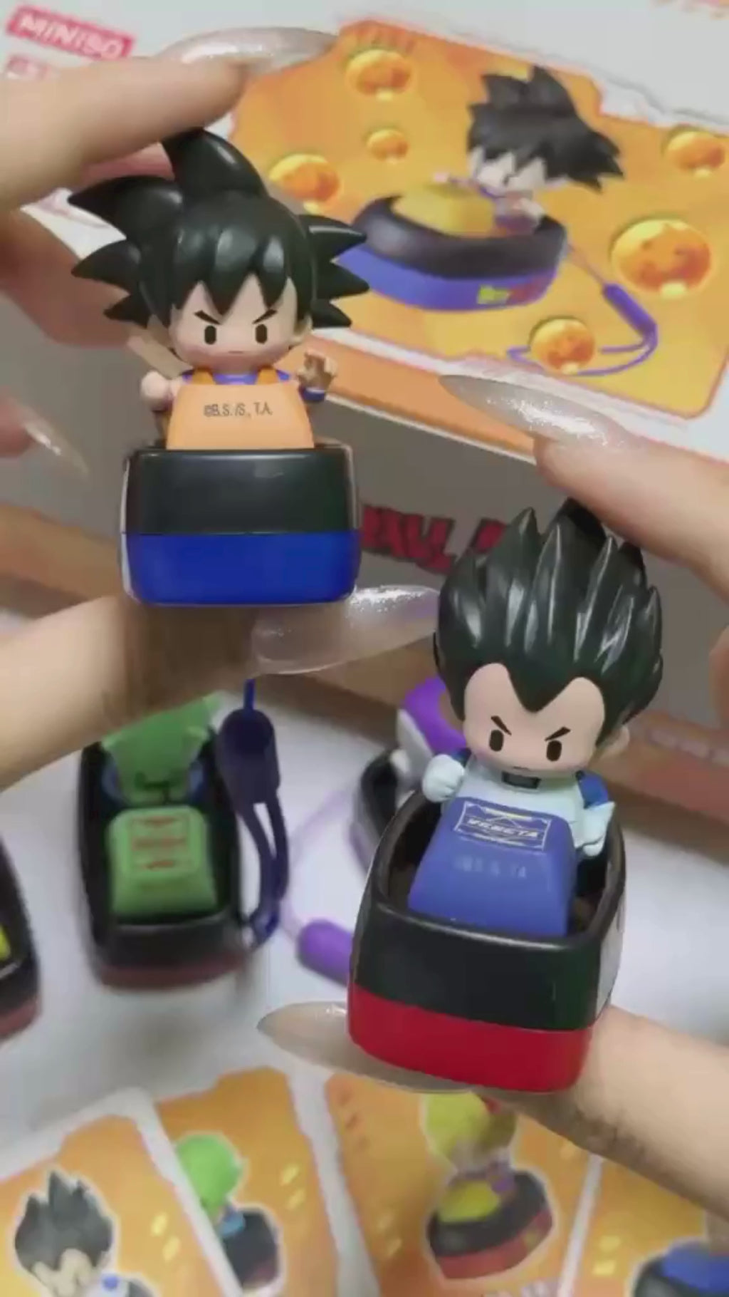 Miniso X Dragonball Keycap Blind Box Set of 6