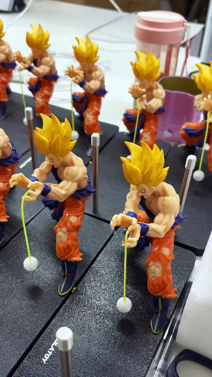 NIKOLA TOY DBZ Goku Kamehameha LED Night Light Home Deco