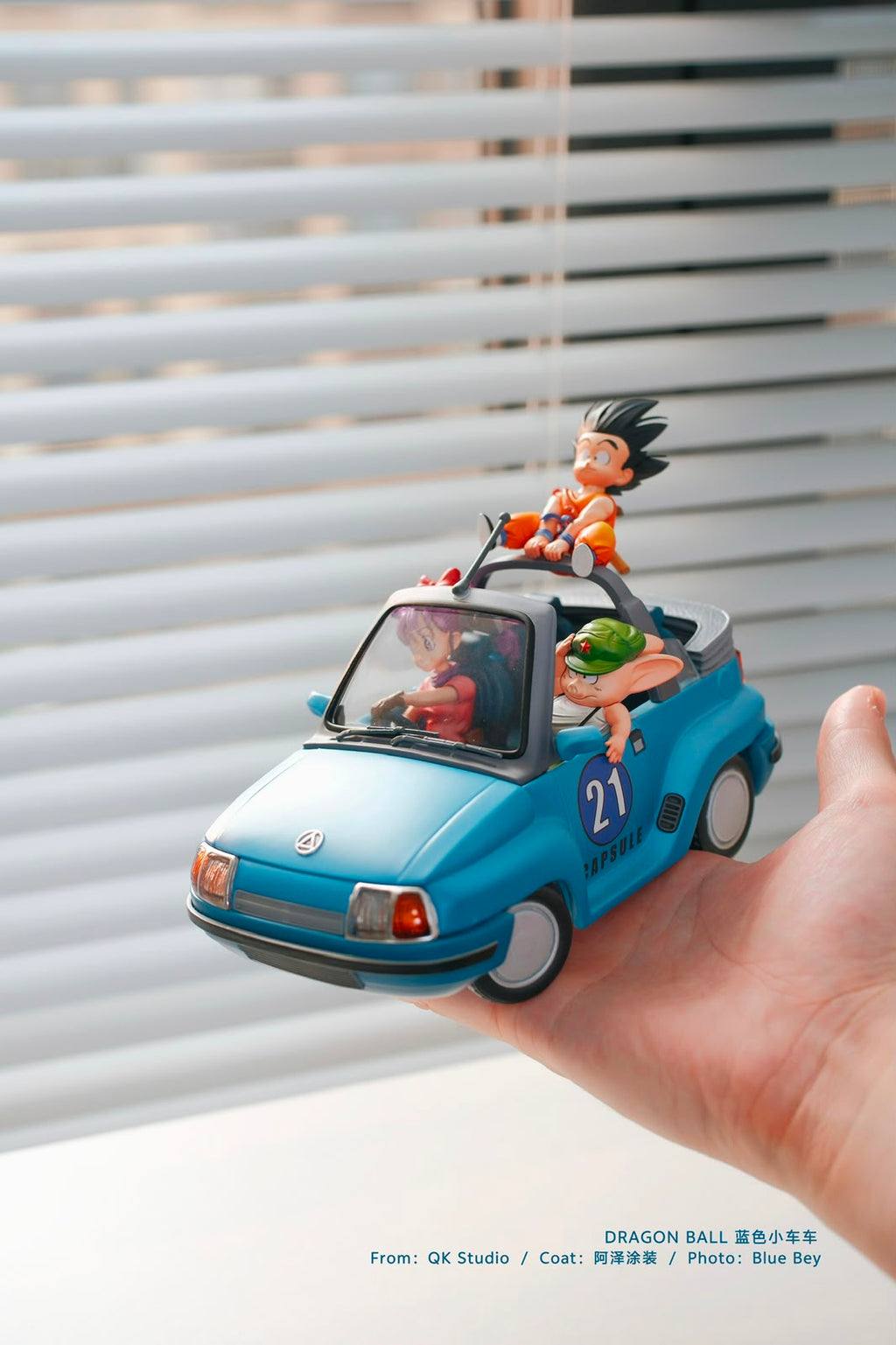 QK Studio DBZ Goku Blue Jeep Resin Statue (pre-order)