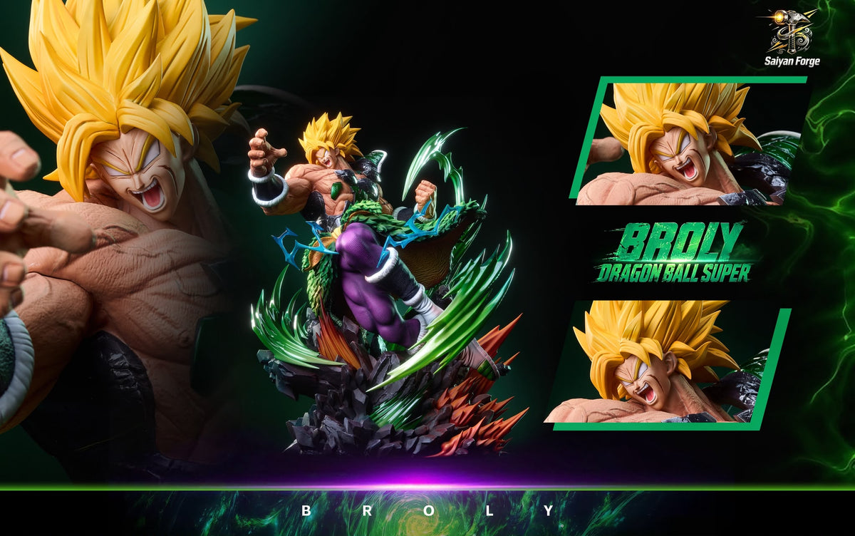 Saiyan Forge Studio DBZ Broly Resin Statue (pre-order)