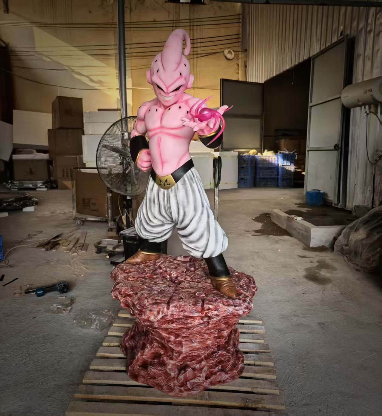 Sea Level Studio 170CM Powering Up Buu Resin Statue