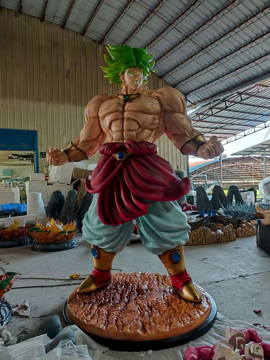Sea Level Studio 250CM Life-Sized Broly Resin Statue