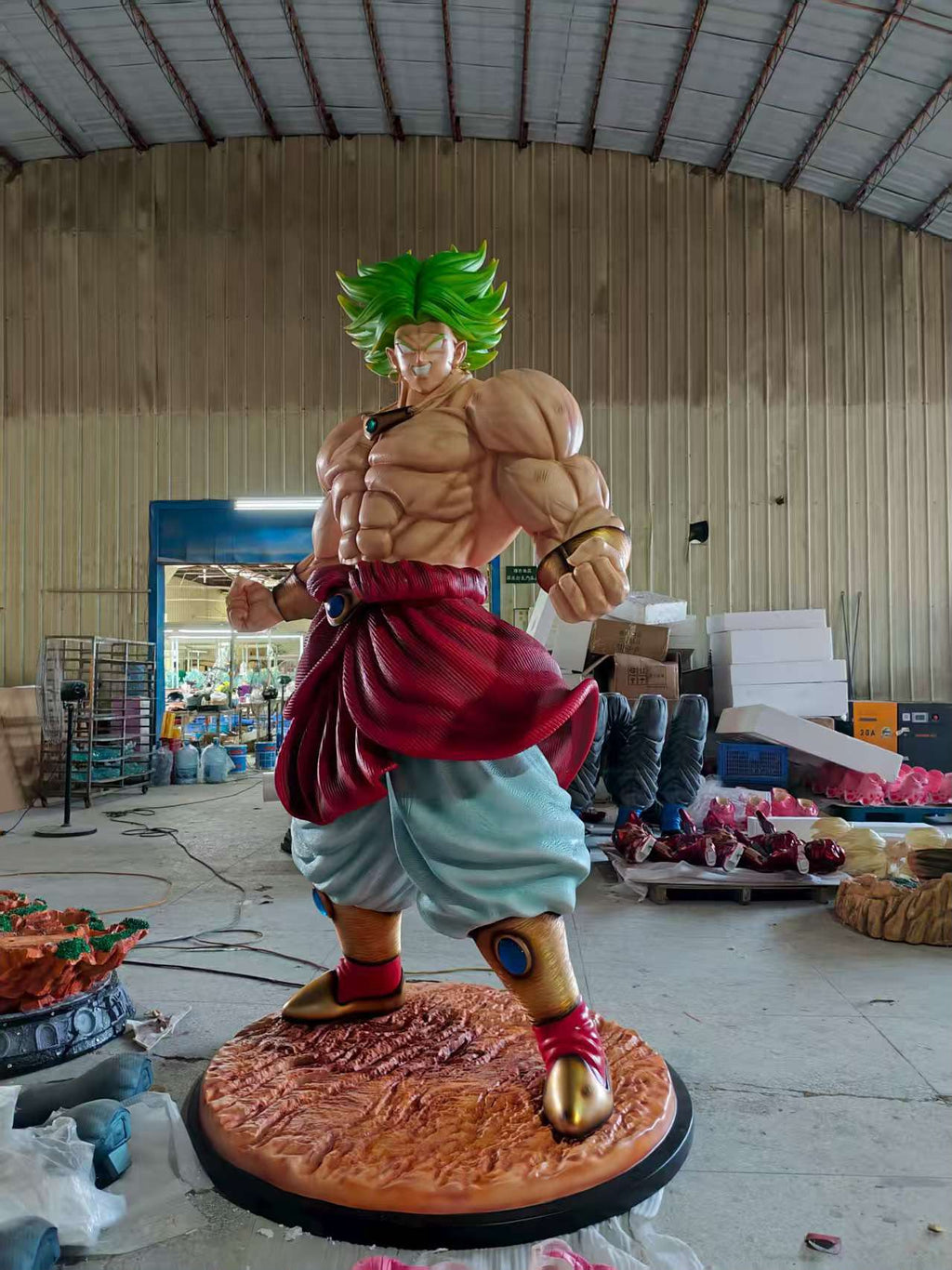 Sea Level Studio 250CM Life-Sized Broly Resin Statue