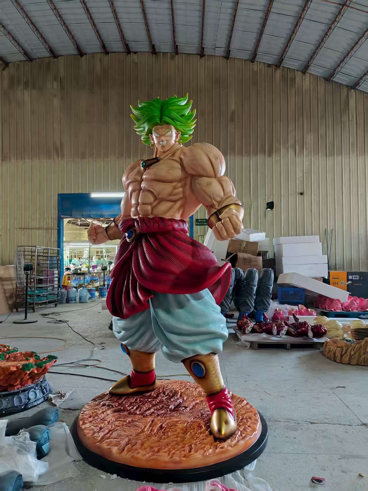 Sea Level Studio 250CM Life-Sized Broly Resin Statue