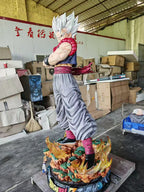 Sea Level Studio DBZ 1/1 Life-Sized Gogeta Resin Statue Comic Edition