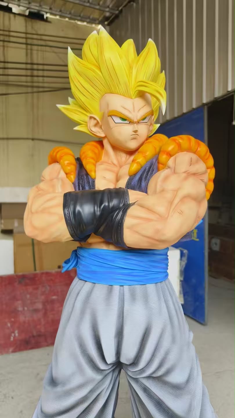 Sea Level Studio DBZ 1/1 Life-Sized Gogeta Resin Statue