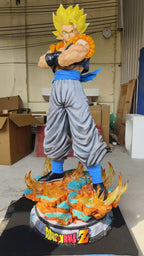 Sea Level Studio DBZ 1/1 Life-Sized Gogeta Resin Statue