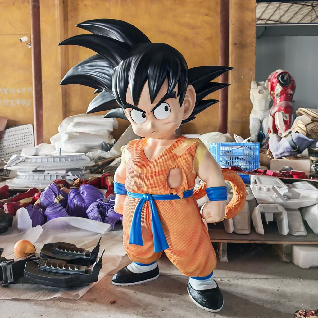 Sea Level Studio DBZ Life-Sized Kid Goku Resin Statue