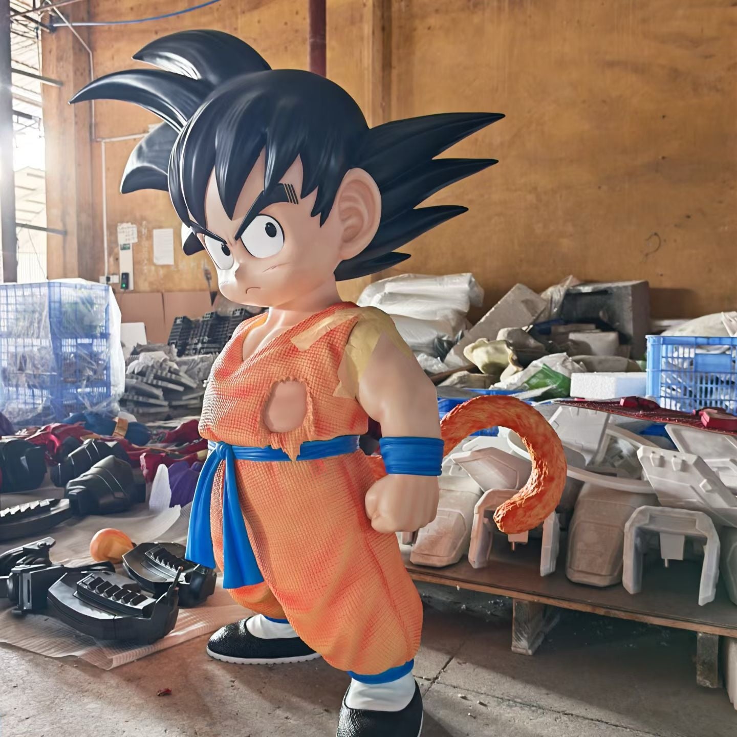 Sea Level Studio DBZ Life-Sized Kid Goku Resin Statue