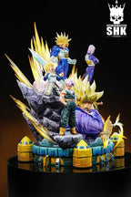 SHK Studio DBZ One-Life Trunks Resin Statue Diorama (pre-order)