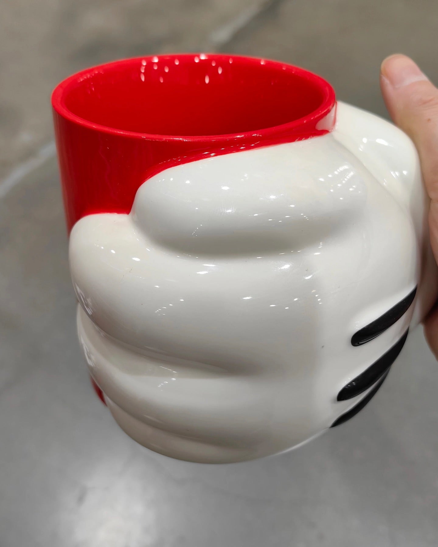 SUNDAY HOME MICKEY HAND Ceramic MUG SET of 2
