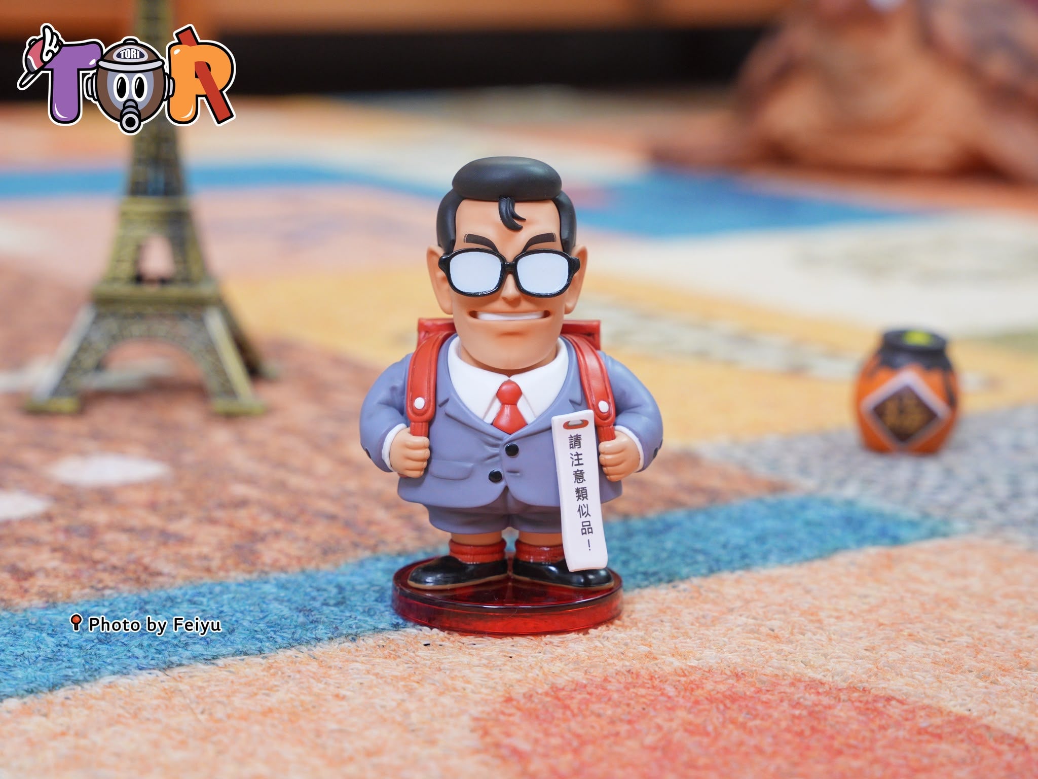 TOR Studio Arale Superman WCF Resin Statue