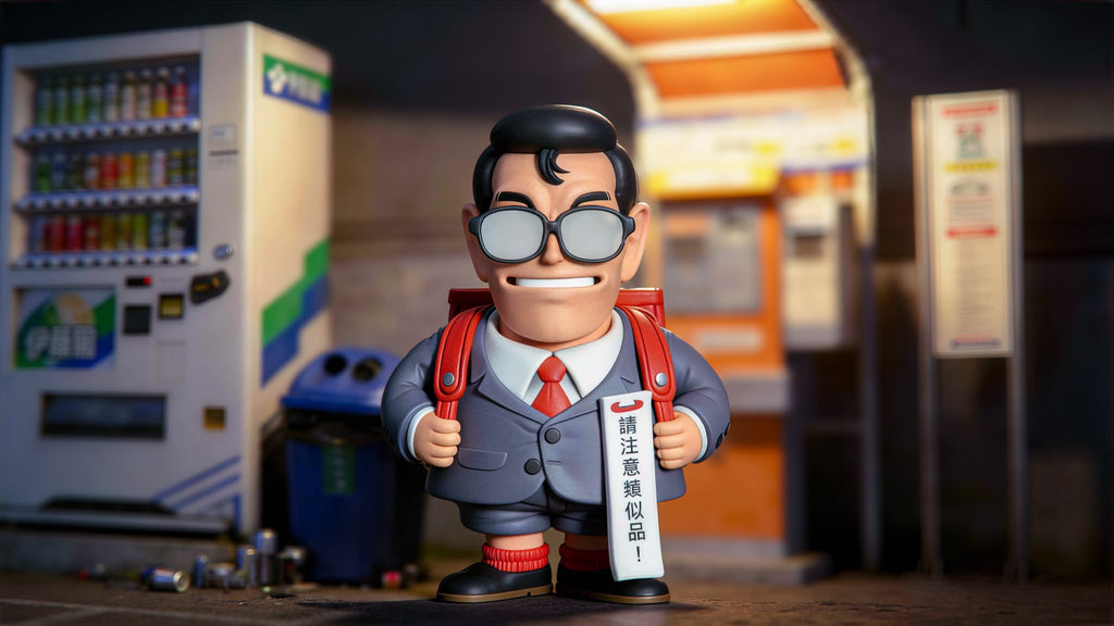 TOR Studio Arale Superman WCF Resin Statue