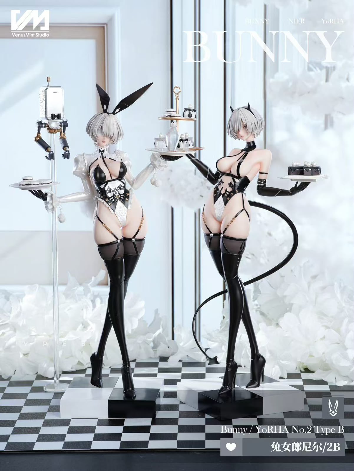 Venus Mint Studio 1/4 NieR  Bunny Resin Statue
