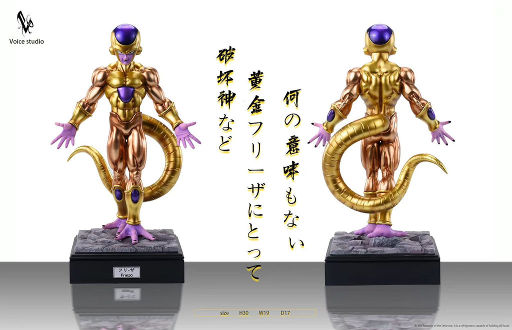 Voice Studio 1/6 DBZ Gold Freeza Resin Statue (pre-order)