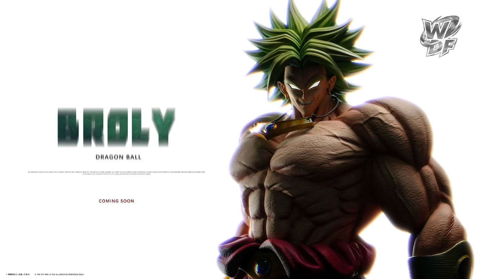 WDF Studio DBZ Broly Resin Statue (pre-order)