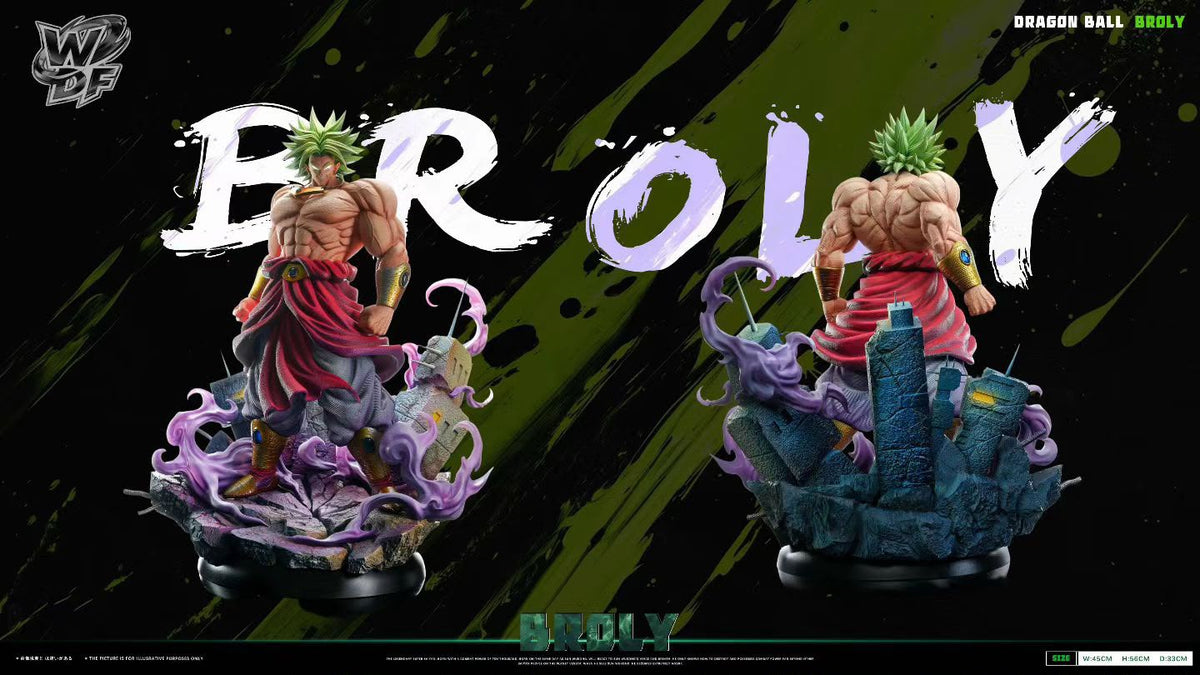WDF Studio DBZ Broly Resin Statue (pre-order)