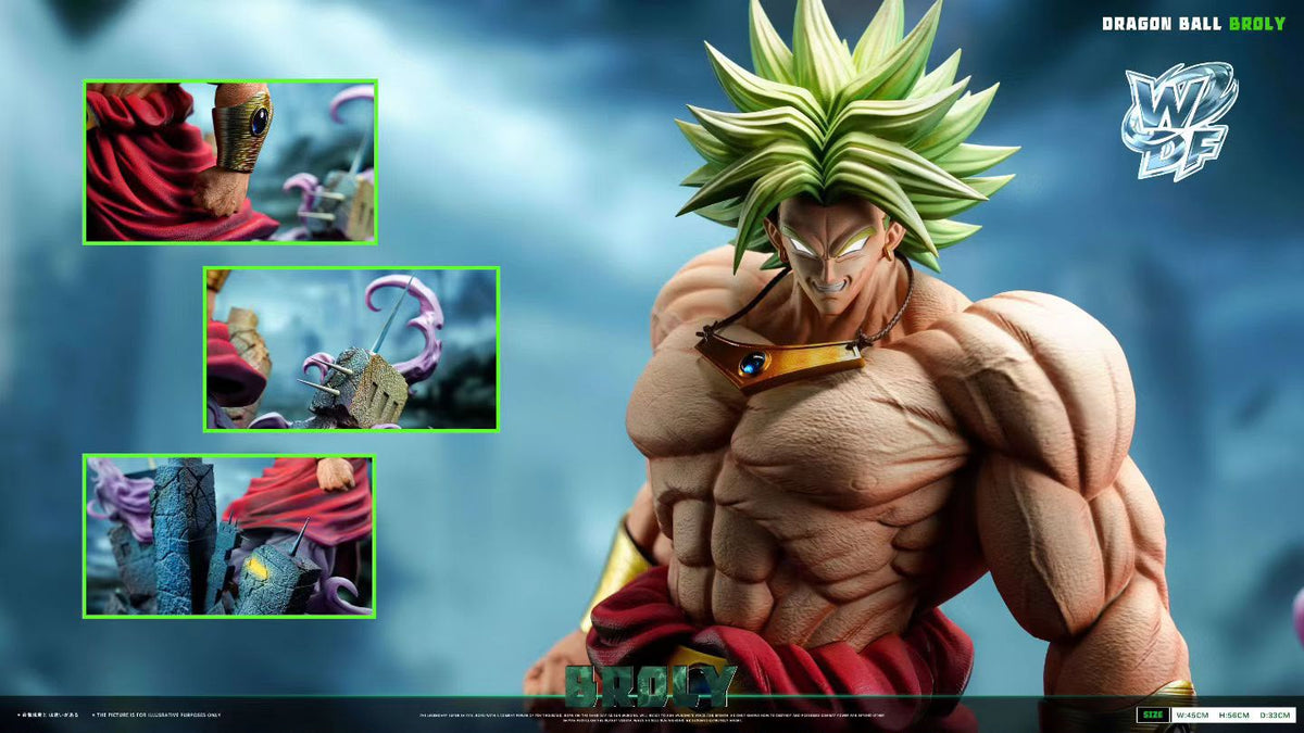 WDF Studio DBZ Broly Resin Statue (pre-order)