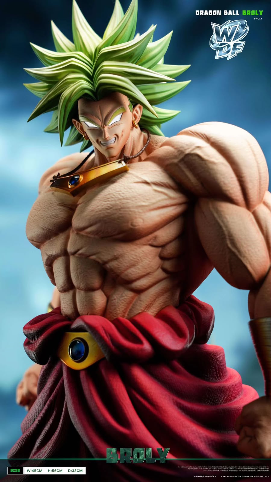 WDF Studio DBZ Broly Resin Statue (pre-order)