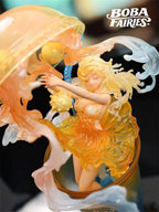 WeArtDoing Boba Fairies Brown Sugar & Lemonade Resin Statue (pre-order)